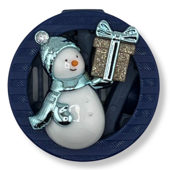 Bath & Body Works Snowman Car Fragrance Vent Or Visor Clip. - Picture 1 of 3